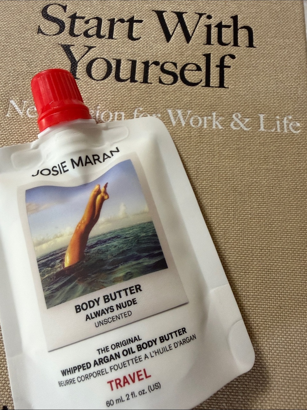 Josie Maran Body Butter Always Nude Unscented Whipped Argan Oil Body Butter 60ML